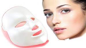 ماسک ال ای دی صورت ۷ رنگ مدل سفید